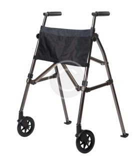 Bariatric Rollator with Flame Finish